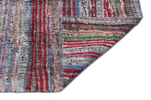 Chaput Over Dyed Kilim Rug 4'7'' x 12'0'' ft 140 x 366 cm