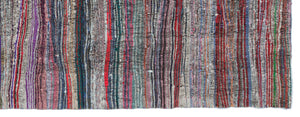 Chaput Over Dyed Kilim Rug 4'7'' x 12'0'' ft 140 x 366 cm