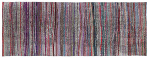 Chaput Over Dyed Kilim Rug 4'7'' x 12'0'' ft 140 x 366 cm