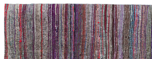 Chaput Over Dyed Kilim Rug 4'7'' x 12'0'' ft 140 x 366 cm