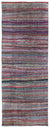 Chaput Over Dyed Kilim Rug 4'7'' x 12'0'' ft 140 x 366 cm