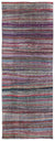 Chaput Over Dyed Kilim Rug 4'7'' x 12'0'' ft 140 x 366 cm