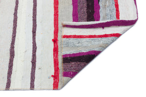 Chaput Over Dyed Kilim Rug 4'1'' x 8'2'' ft 125 x 248 cm