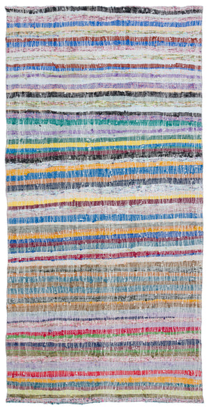 Chaput Over Dyed Kilim Rug 4'9'' x 9'10'' ft 146 x 300 cm