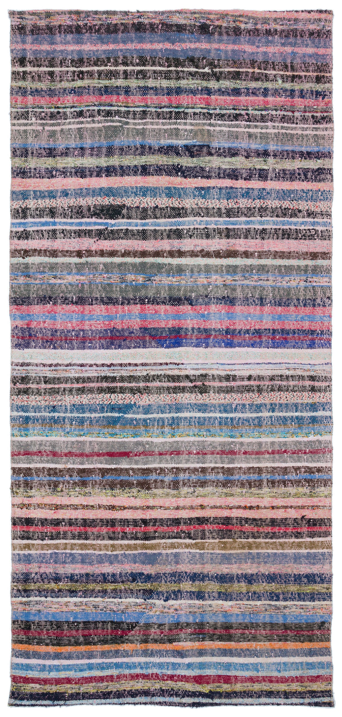 Chaput Over Dyed Kilim Rug 4'6'' x 9'10'' ft 138 x 300 cm