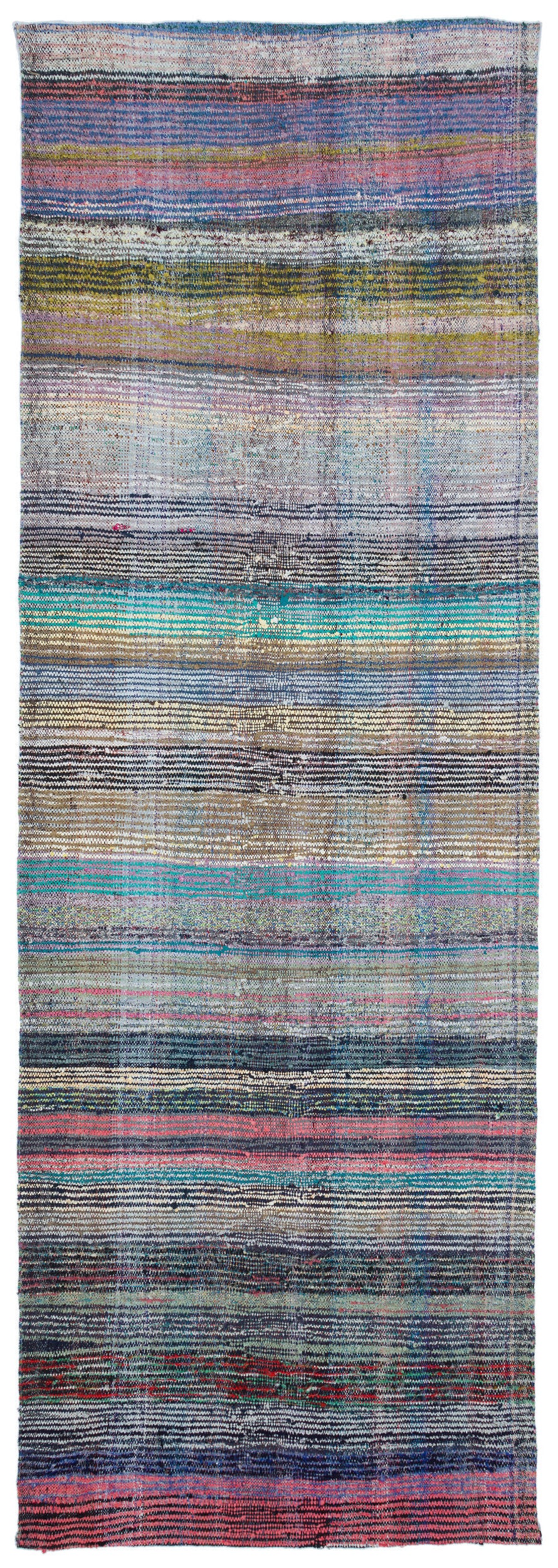 Chaput Over Dyed Kilim Rug 4&#39;3&#39;&#39; x 12&#39;5&#39;&#39; ft 130 x 378 cm