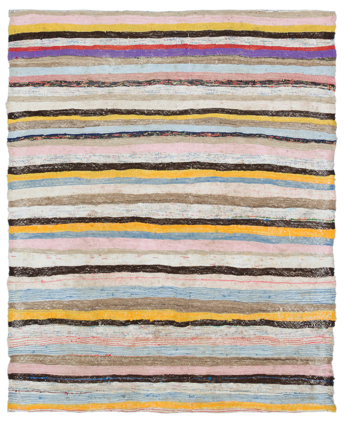 Chaput Over Dyed Kilim Rug 4&#39;6&#39;&#39; x 5&#39;7&#39;&#39; ft 138 x 170 cm
