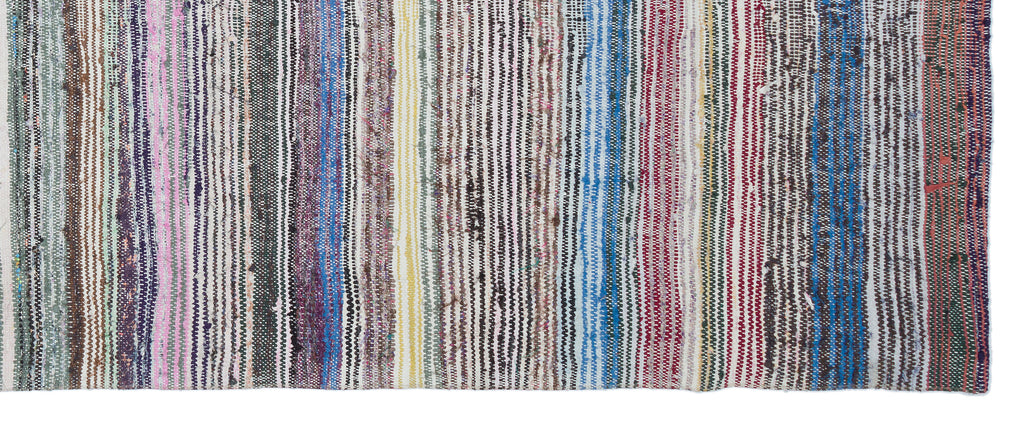 Chaput Over Dyed Kilim Rug 4'5'' x 11'3'' ft 135 x 344 cm