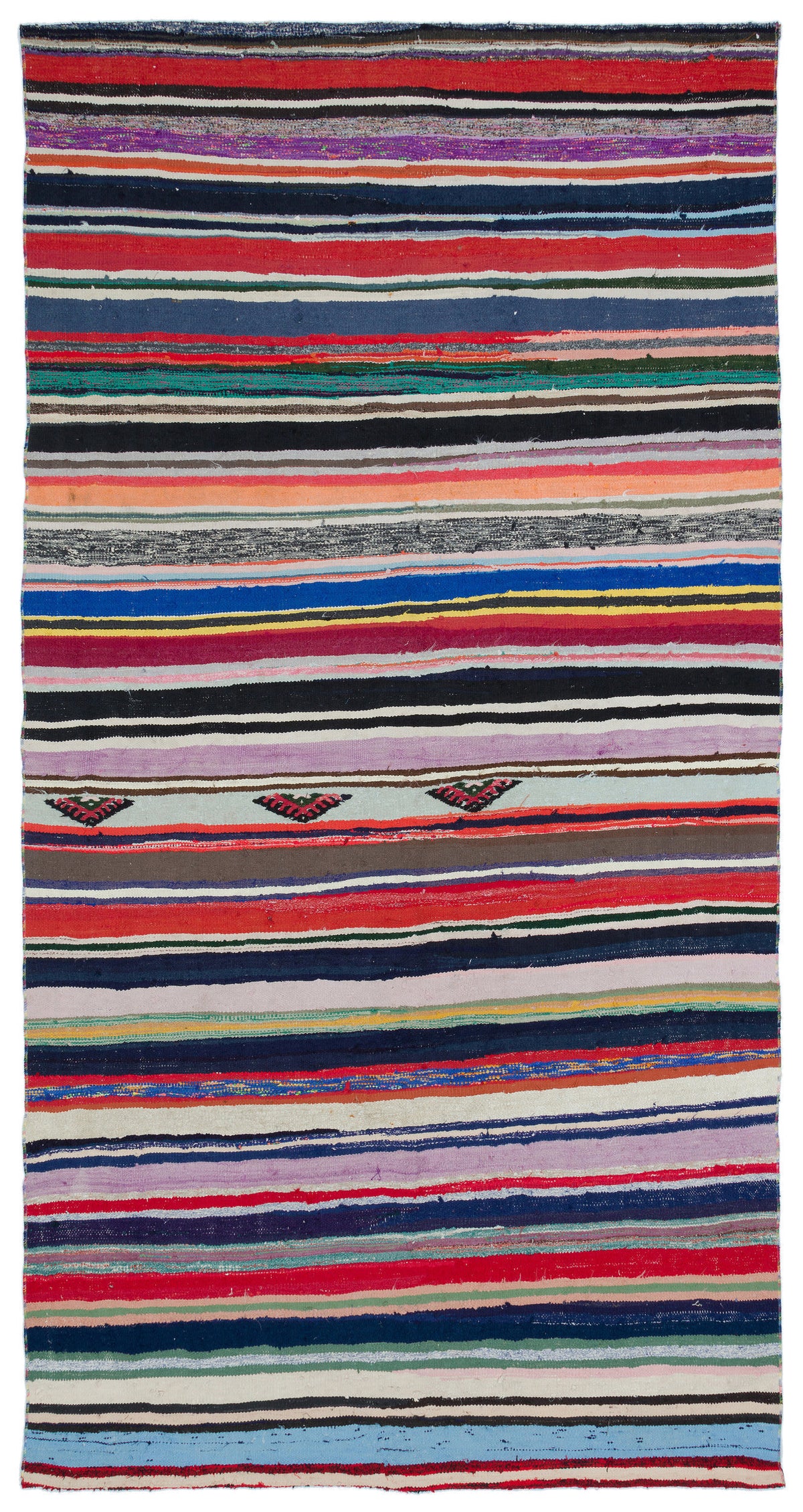 Chaput Over Dyed Kilim Rug 5&#39;4&#39;&#39; x 9&#39;11&#39;&#39; ft 162 x 303 cm