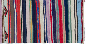 Chaput Over Dyed Kilim Rug 5'4'' x 9'11'' ft 162 x 303 cm