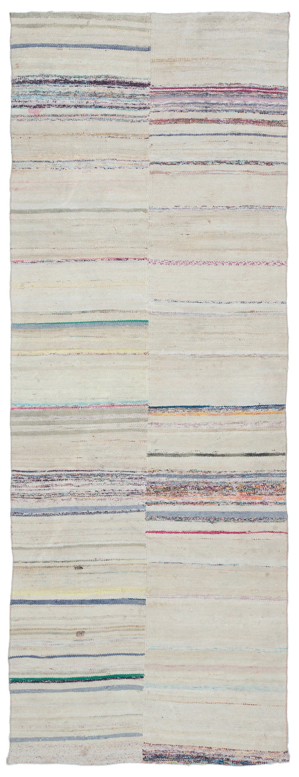 Chaput Over Dyed Kilim Rug 3&#39;8&#39;&#39; x 9&#39;11&#39;&#39; ft 113 x 301 cm