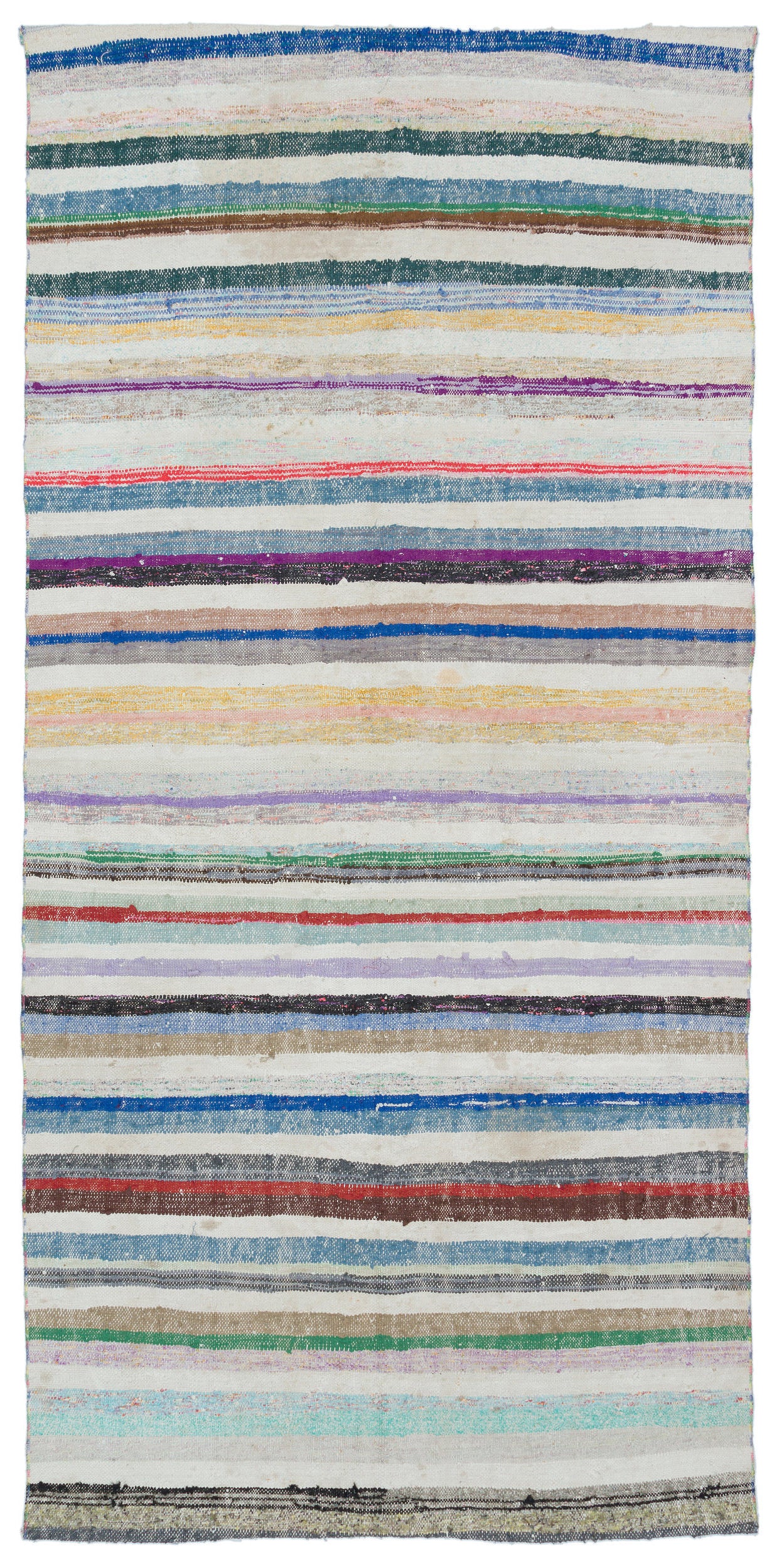 Chaput Over Dyed Kilim Rug 4'8'' x 9'6'' ft 141 x 290 cm