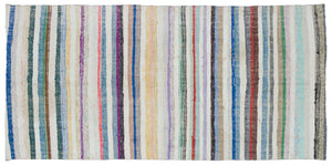 Chaput Over Dyed Kilim Rug 4'8'' x 9'6'' ft 141 x 290 cm