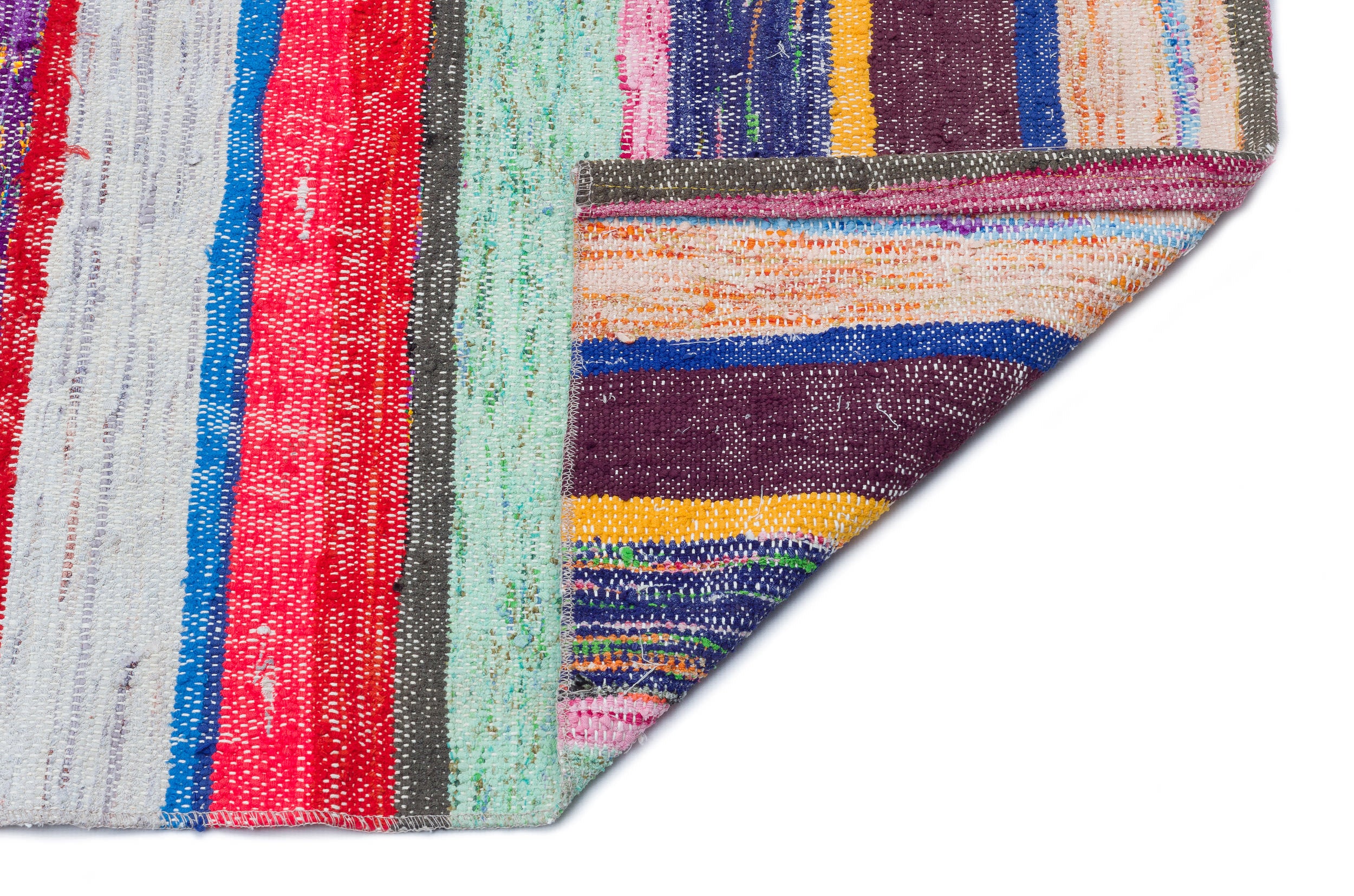 Chaput Over Dyed Kilim Rug 5'4'' x 10'2'' ft 163 x 310 cm