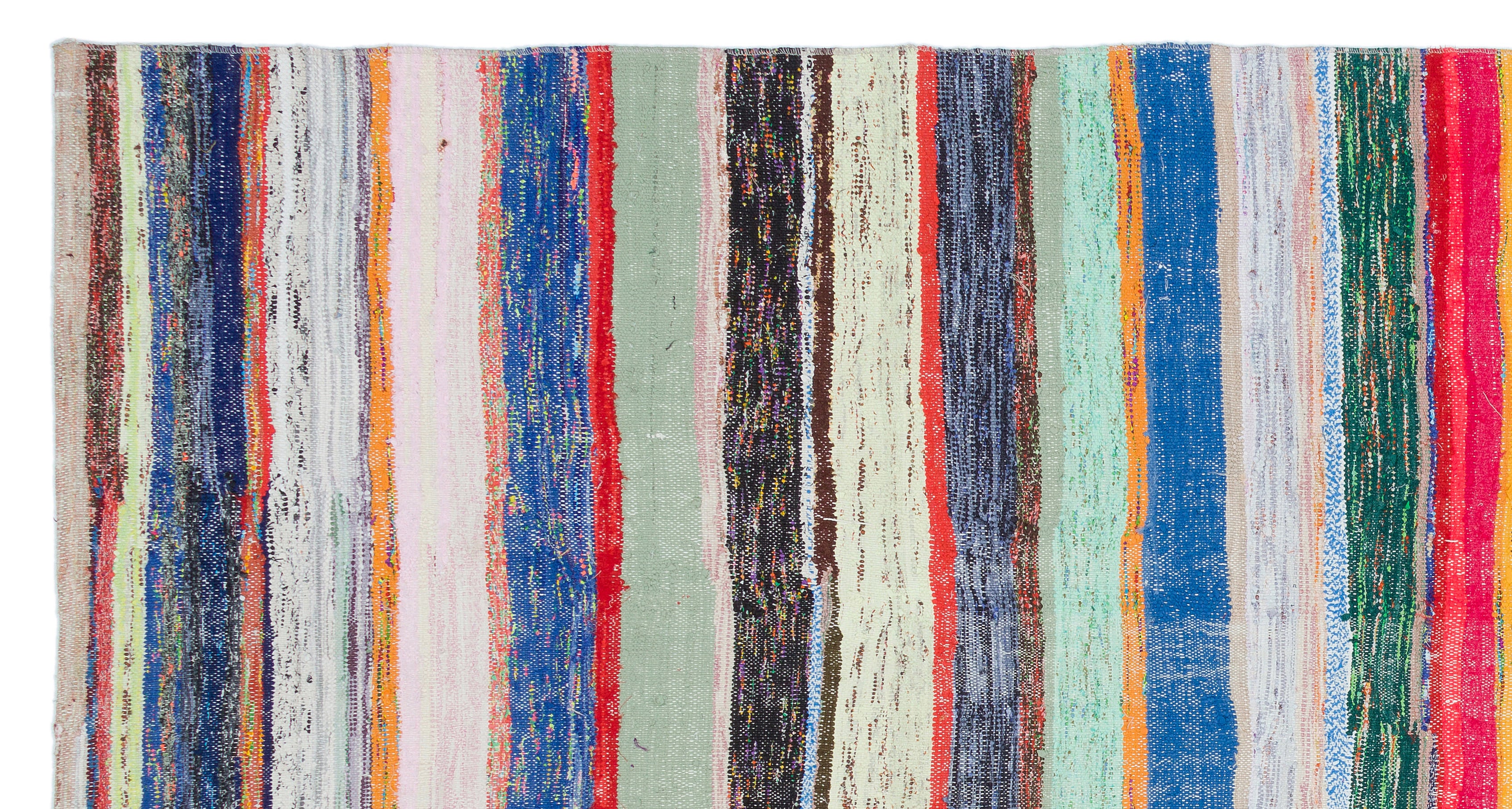 Chaput Over Dyed Kilim Rug 5'4'' x 10'2'' ft 163 x 310 cm