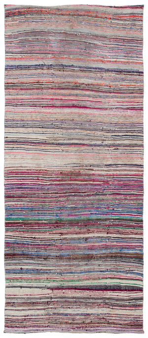 Chaput Over Dyed Kilim Rug 4'8'' x 11'5'' ft 143 x 347 cm