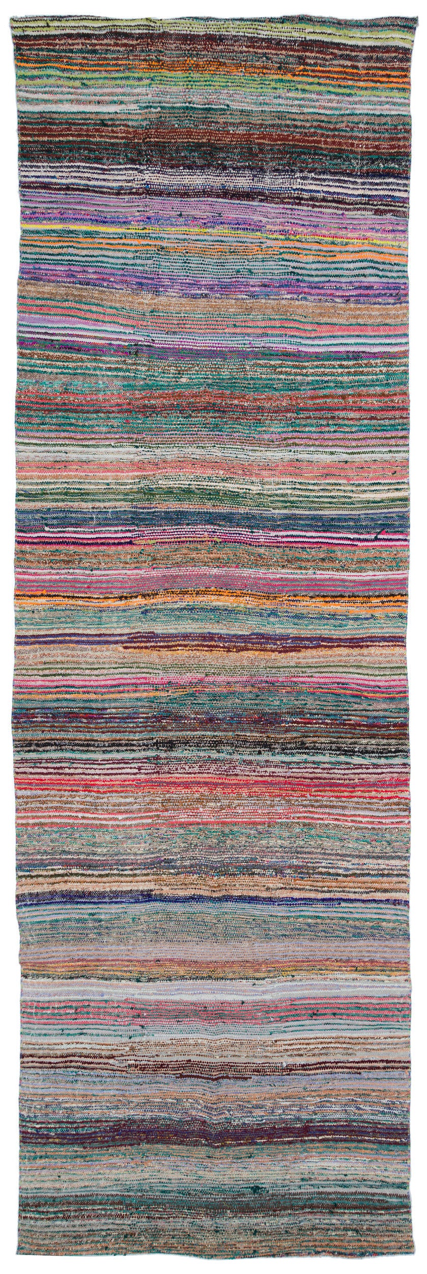 Chaput Over Dyed Kilim Rug 4&#39;3&#39;&#39; x 13&#39;1&#39;&#39; ft 129 x 398 cm