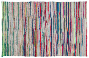 Chaput Over Dyed Kilim Rug 5'11'' x 8'8'' ft 180 x 264 cm