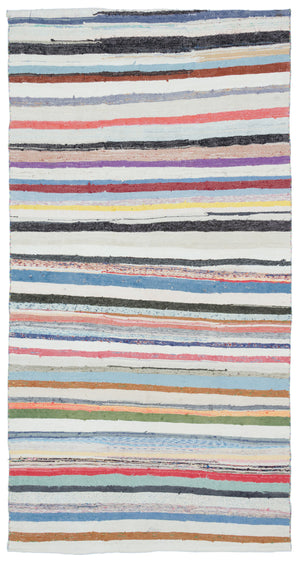 Chaput Over Dyed Kilim Rug 4'11'' x 9'7'' ft 151 x 292 cm