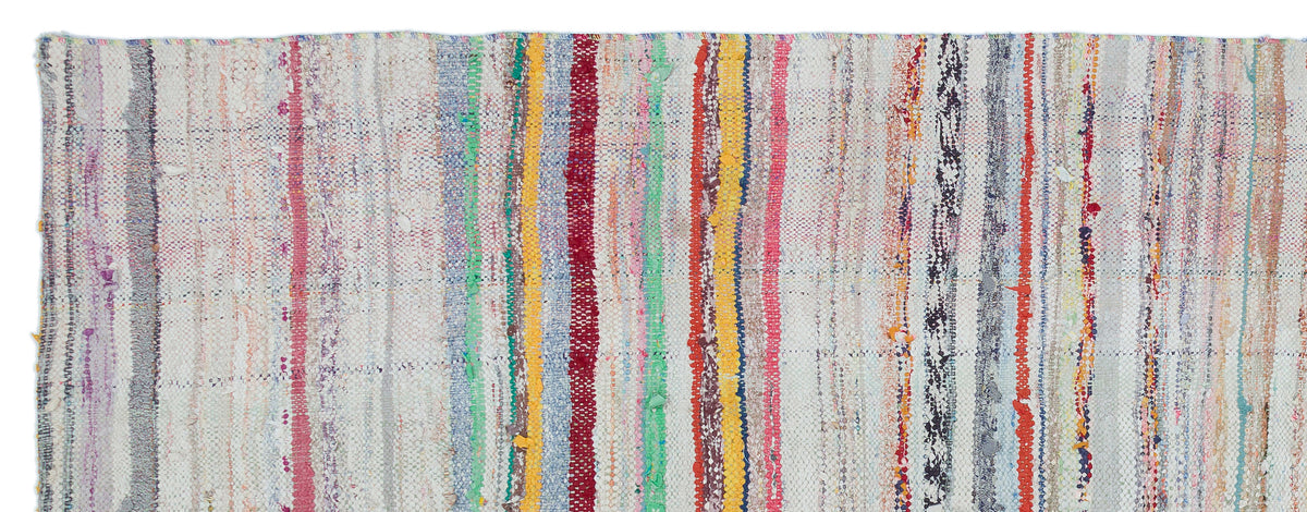 Chaput Over Dyed Kilim Rug 3'4'' x 8'10'' ft 102 x 270 cm
