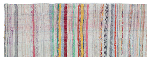 Chaput Over Dyed Kilim Rug 3'4'' x 8'10'' ft 102 x 270 cm