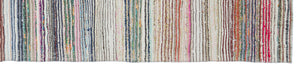 Chaput Over Dyed Kilim Rug 2'2'' x 9'12'' ft 65 x 304 cm