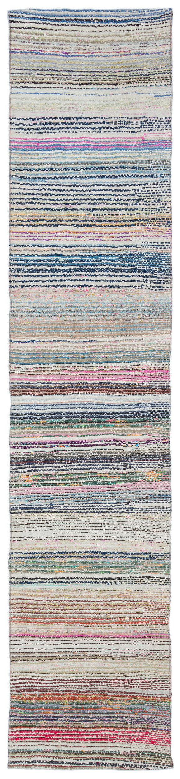 Chaput Over Dyed Kilim Rug 2'2'' x 9'12'' ft 65 x 304 cm