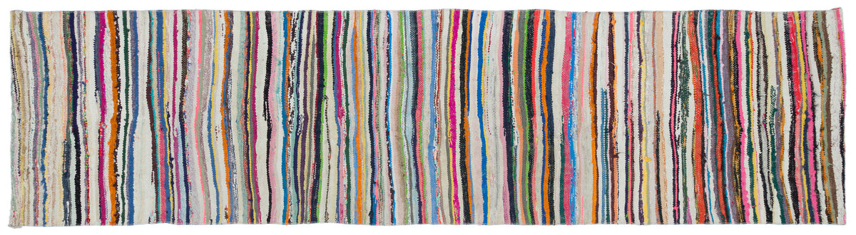 Chaput Over Dyed Kilim Rug 2&#39;8&#39;&#39; x 10&#39;5&#39;&#39; ft 82 x 318 cm