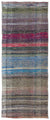 Chaput Over Dyed Kilim Rug 2'6'' x 6'4'' ft 77 x 194 cm
