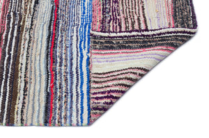 Chaput Over Dyed Kilim Rug 4'0'' x 8'5'' ft 122 x 257 cm