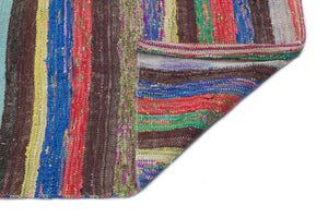 Chaput Over Dyed Kilim Rug 5'3'' x 9'7'' ft 161 x 293 cm