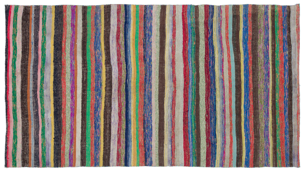 Chaput Over Dyed Kilim Rug 5&#39;3&#39;&#39; x 9&#39;7&#39;&#39; ft 161 x 293 cm