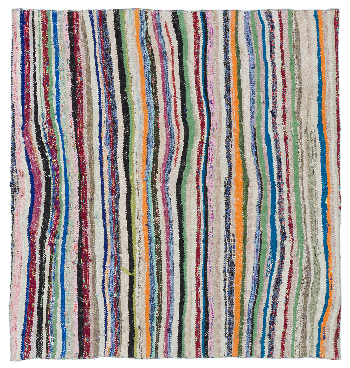 Chaput Over Dyed Kilim Rug 4&#39;11&#39;&#39; x 4&#39;7&#39;&#39; ft 151 x 140 cm