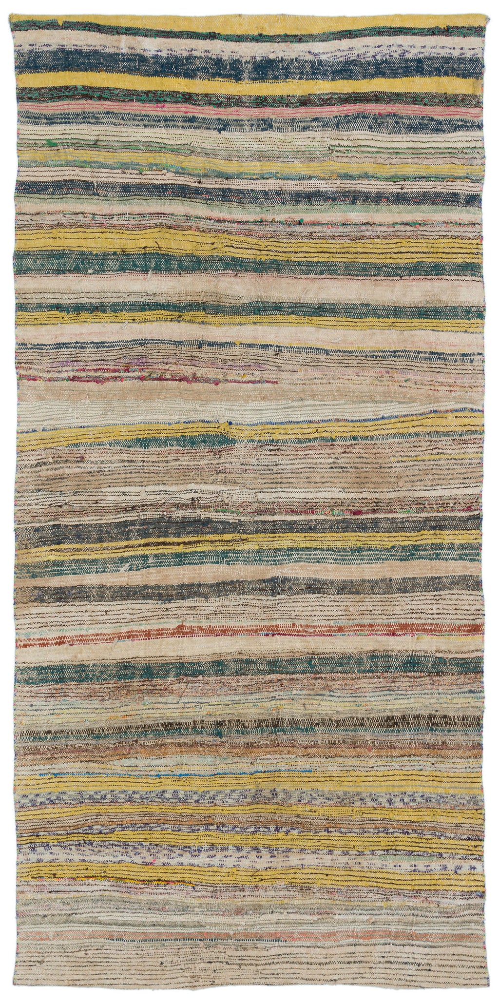 Chaput Over Dyed Kilim Rug 4'4'' x 8'11'' ft 133 x 271 cm