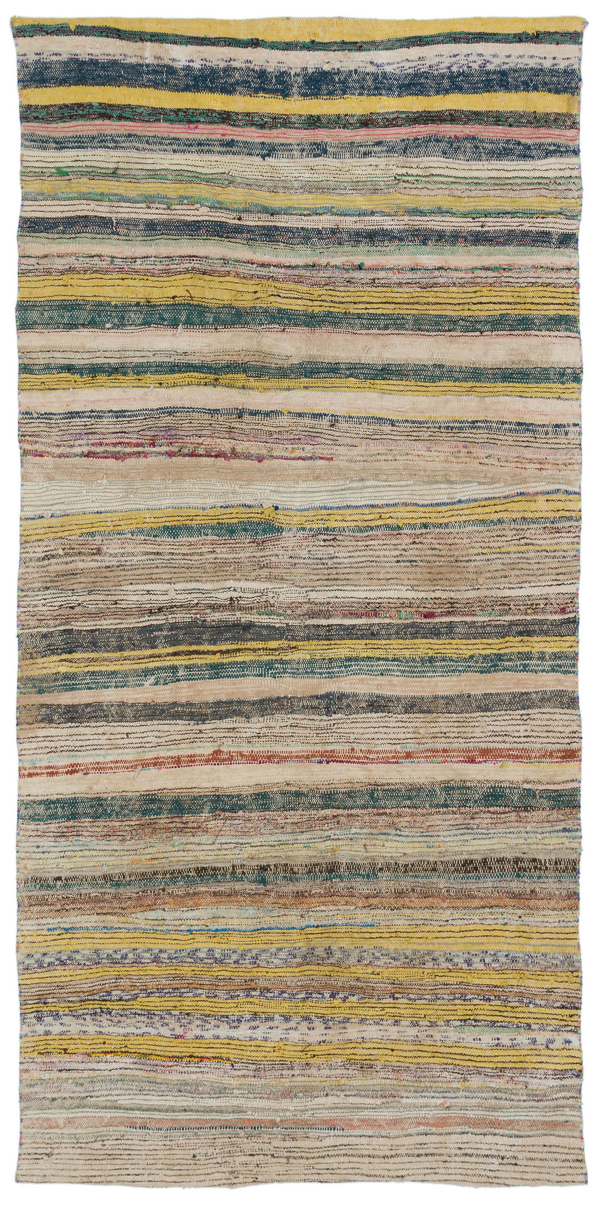 Chaput Over Dyed Kilim Rug 4&#39;4&#39;&#39; x 8&#39;11&#39;&#39; ft 133 x 271 cm