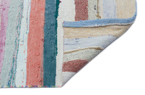 Chaput Over Dyed Kilim Rug 3'12'' x 11'2'' ft 121 x 340 cm