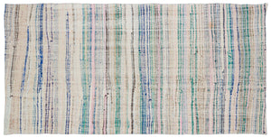 Chaput Over Dyed Kilim Rug 5'2'' x 10'0'' ft 158 x 306 cm