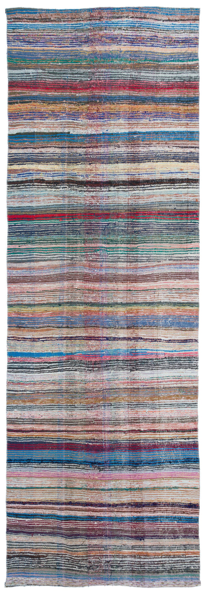 Chaput Over Dyed Kilim Rug 4&#39;1&#39;&#39; x 12&#39;0&#39;&#39; ft 124 x 367 cm
