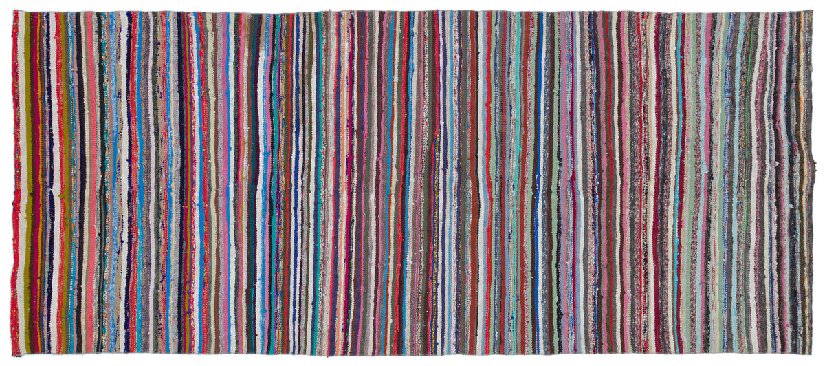 Chaput Over Dyed Kilim Rug 4&#39;8&#39;&#39; x 11&#39;2&#39;&#39; ft 142 x 341 cm