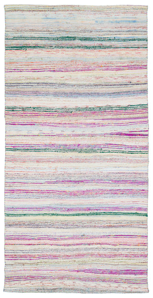 Chaput Over Dyed Kilim Rug 4'11'' x 9'10'' ft 150 x 300 cm