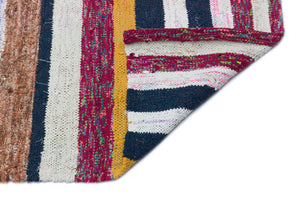 Chaput Over Dyed Kilim Rug 4'3'' x 11'5'' ft 130 x 348 cm