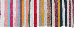 Chaput Over Dyed Kilim Rug 4'3'' x 11'5'' ft 130 x 348 cm