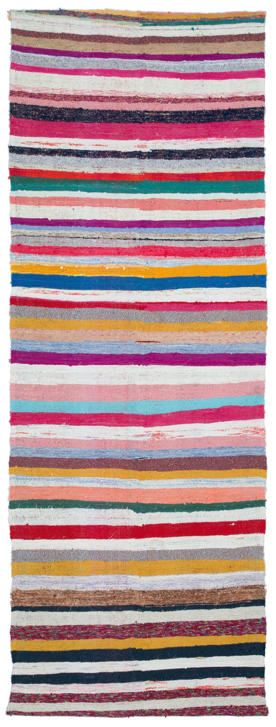 Chaput Over Dyed Kilim Rug 4'3'' x 11'5'' ft 130 x 348 cm