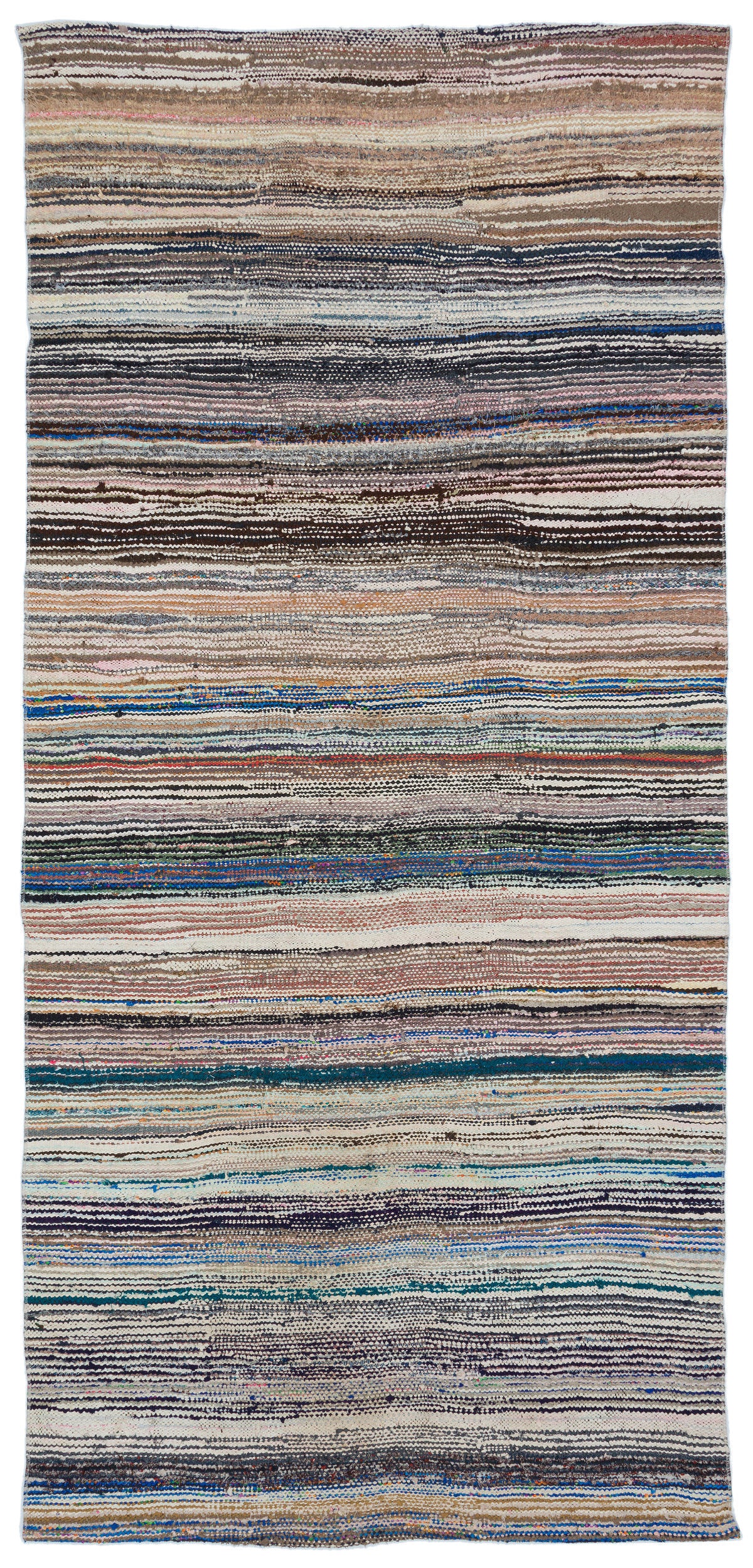 Chaput Over Dyed Kilim Rug 4&#39;6&#39;&#39; x 9&#39;7&#39;&#39; ft 136 x 292 cm