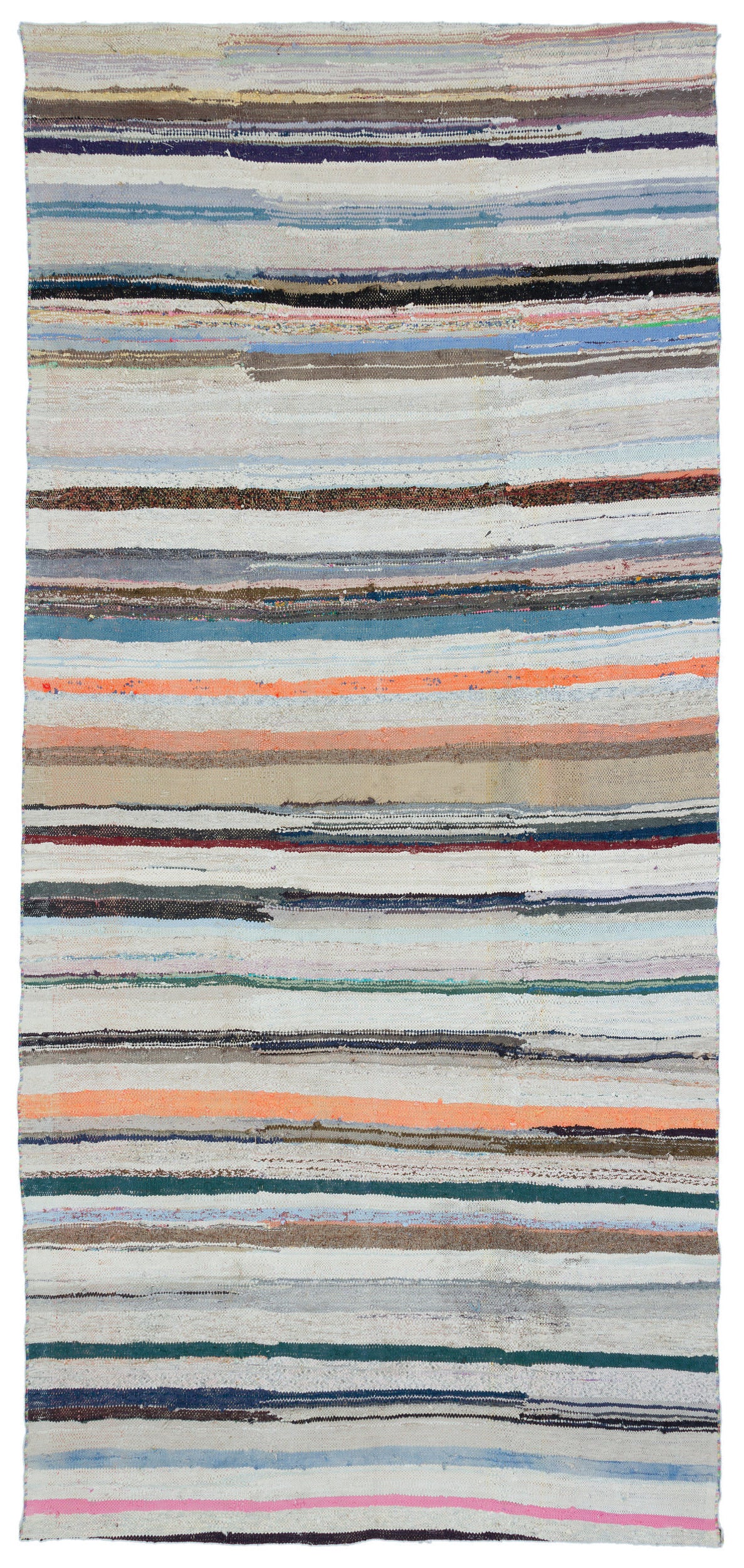 Chaput Over Dyed Kilim Rug 5&#39;3&#39;&#39; x 11&#39;8&#39;&#39; ft 161 x 355 cm