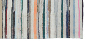 Chaput Over Dyed Kilim Rug 5'3'' x 11'8'' ft 161 x 355 cm