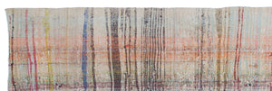 Chaput Over Dyed Kilim Rug 3'2'' x 9'10'' ft 96 x 300 cm
