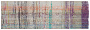 Chaput Over Dyed Kilim Rug 3'2'' x 9'10'' ft 96 x 300 cm