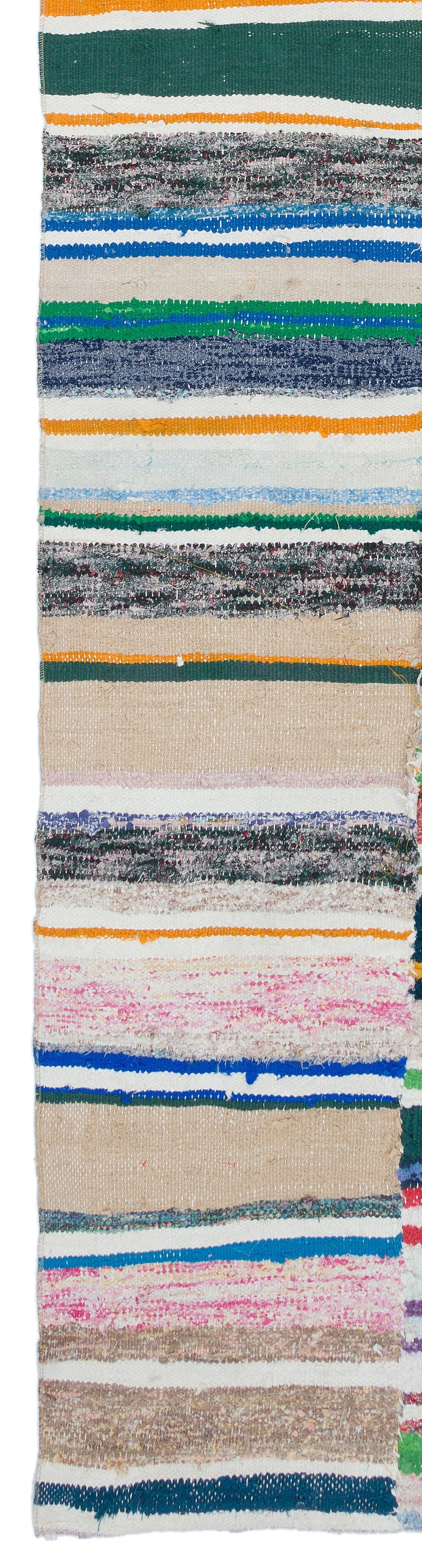 Chaput Over Dyed Kilim Rug 3'2'' x 12'7'' ft 97 x 383 cm