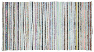 Chaput Over Dyed Kilim Rug 5'0'' x 9'3'' ft 153 x 282 cm